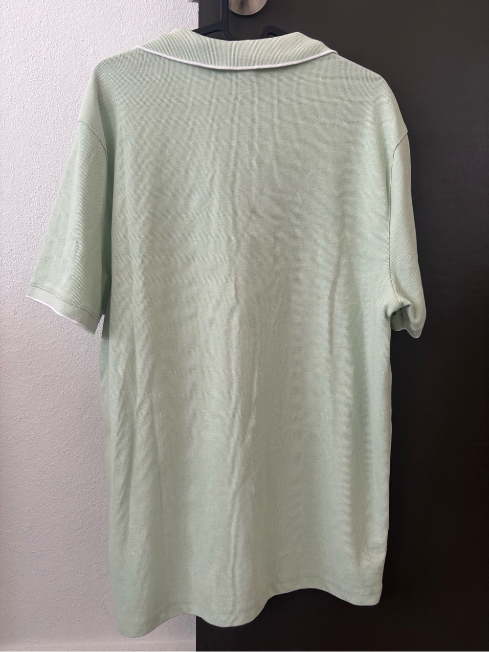 Michael Kors Men's Greenwich Polo Shirt - Sage Green - Size Large - Picture 2 of 3